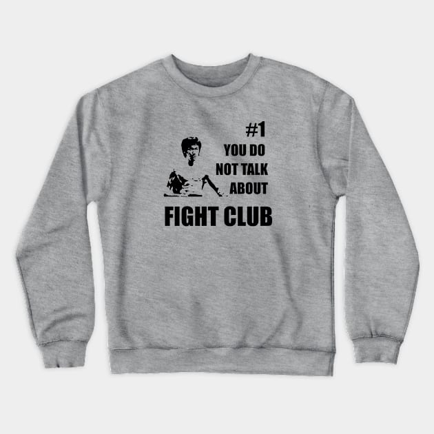 Bruce Fight Club Crewneck Sweatshirt by Perezzzoso